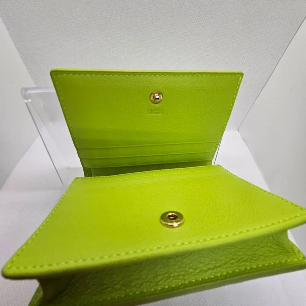 MCM Arne Mini Snap Bi-Fold Wallet - Picture 4 of 8